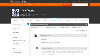 KeePass / Discussion / Help:Gmail's new two page login - SourceForge