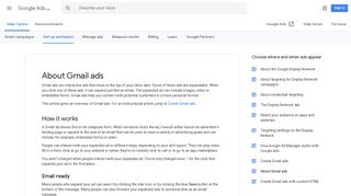 About Gmail ads - Google Ads Help - Google Support