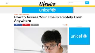 How to Access Your Email Remotely From Anywhere - Lifewire