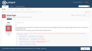 Gmail login - AutoIt General Help and Support - AutoIt Forums