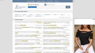 Gmail account - Traducción al español – Linguee
