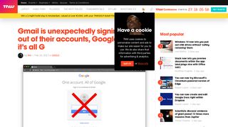 Gmail is unexpectedly signing people out of their accounts ... - TNW