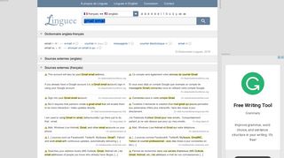 gmail email - Traduction française – Linguee