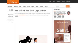 How to Track Your Gmail Login Activity - Skipser