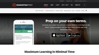 GMAT App | Manhattan Prep