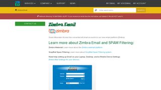 Zimbra Email - Green Mountain Access - Champlain Valley Telecom