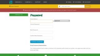 Password - Green Mountain Access - Champlain Valley Telecom