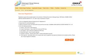User Registration - GMAX - GVK