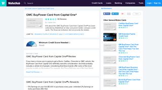 GMC BuyPower Card from Capital One - WalletHub