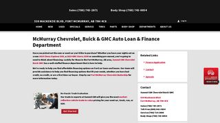 Finance Your New Car | Auto Loan & Lease | Fort McMurray, AB