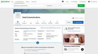 Working at Gmet Communications | Glassdoor.co.uk