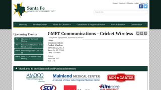 GMET Communications - Cricket Wireless | Telephone Equipment ...