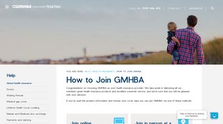 How to Join GMHBA Health Insurance