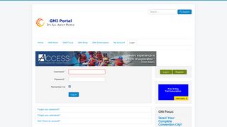 Login - GMI Portal
