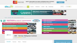 GMI - German-Malaysian Institute, Selangor - Courses, Fees, Intake ...
