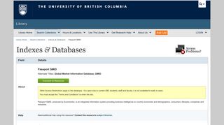 Passport GMID - Indexes & Databases | UBC Library Index ...