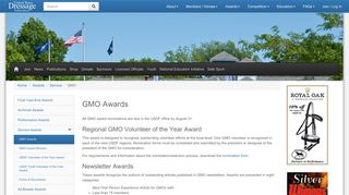 GMO Awards - USDF
