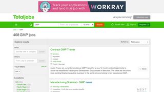 GMP Jobs, Vacancies & Careers - totaljobs