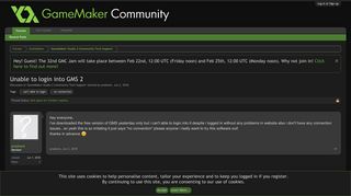 Unable to login into GMS 2 | GameMaker Community