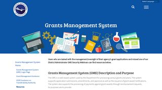 Grants Management System – Nebraska Department of Education