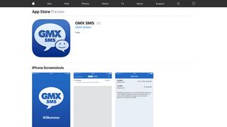 GMX SMS on the App Store - iTunes - Apple