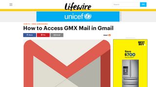 How to Access GMX Mail in Gmail - Lifewire