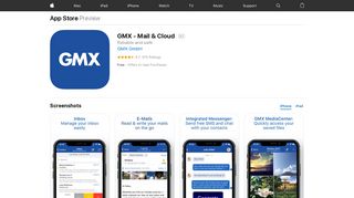 GMX - Mail & Cloud on the App Store - iTunes - Apple