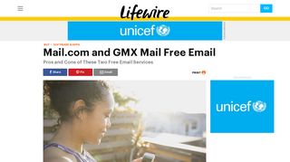 Review of Free Email Services Mail.com and GMX Mail - Lifewire