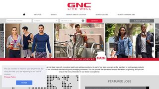 Careers Home | GNC