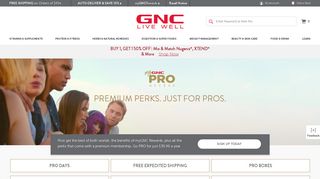 myGNC Pro Access | Serious Rewards Await | Sign Up Today | GNC