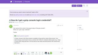 How do I get a gnip console login credential? - REST API - Twitter ...
