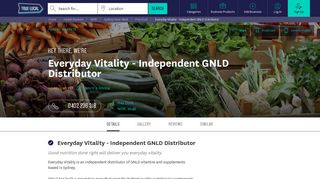 Everyday Vitality - Independent GNLD Distributor in Five Dock, Sydney ...