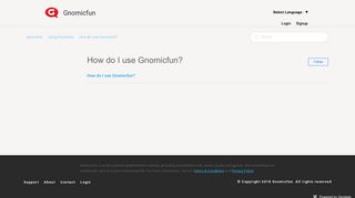 How do I use Gnomicfun? – gnomicfun - Zendesk
