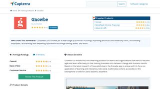 Gnowbe Reviews and Pricing - 2019 - Capterra