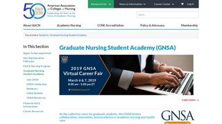 American Association of Colleges of Nursing (AACN) > Students ...