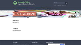 Staff Webmail | AVRCE