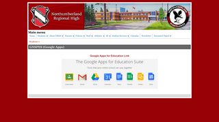GNSPES (Google Apps) | Northumberland Regional High