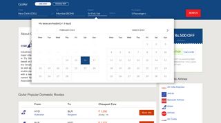 GoAir, GoAir Flight Booking, GoAir Flight Tickets | MakeMyTrip India