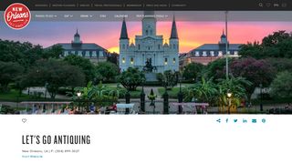 Let's Go Antiquing | New Orleans | Tour Company