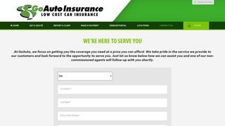GoAuto Contact - GoAuto Insurance