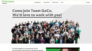 GoCompare Careers | Come join Team GoCo