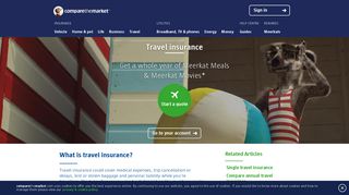 Compare Cheap Holiday and Travel Insurance | Compare the Market