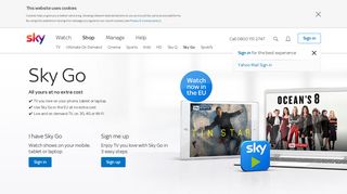Sky Go App - Watch Sky TV on your mobile, tablet or laptop | Sky.com