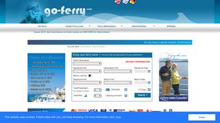 Ferry tickets | Ferry boat tickets to Greece | Ferry ticket ... - go-Ferry.com