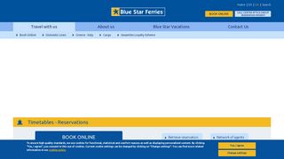 Blue Star Ferries - Homepage