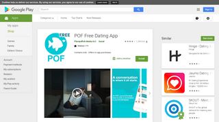 POF Free Dating App - Apps on Google Play