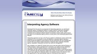 ::- Fluency Inc. -:: Managed Solutions