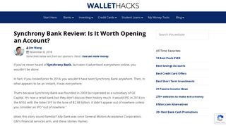 Synchrony Bank Review: Is It Worth Opening an Account? - Wallet Hacks