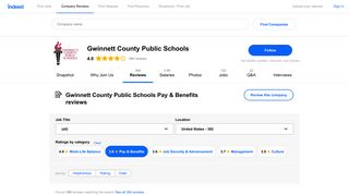 Working at Gwinnett County Public Schools: 99 Reviews about Pay ...