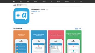 GoHealth Access on the App Store - iTunes - Apple